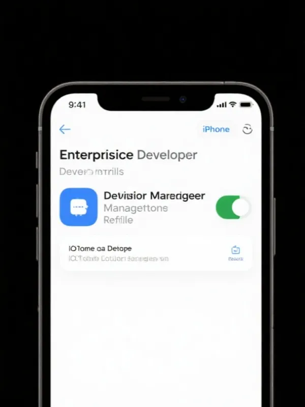 苹果iOS企业签信任教程